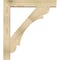 Ekena Millwork Olympic Block Rough Sawn Bracket w/ Offset Brace, Douglas Fir, 6"W x 32"D x 36"H BKT0604X32X36OLY05RDF - alternate 3